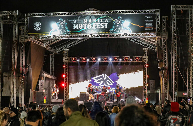 Maricá Moto Fest agita Itaipuaçu com shows de rock e encontro de motoclubes