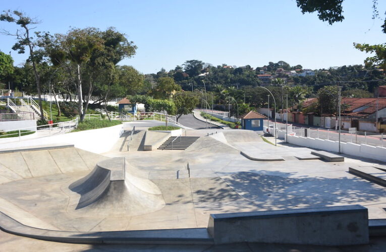 Prefeitura de Maricá realiza visita técnica na nova pista de skate do Boqueirão