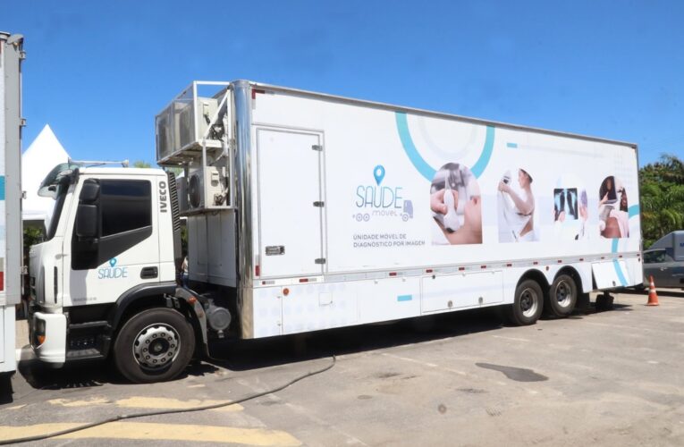 Caminhão da Saúde leva exames gratuitos para moradores de Bambuí neste sábado (20/09)
