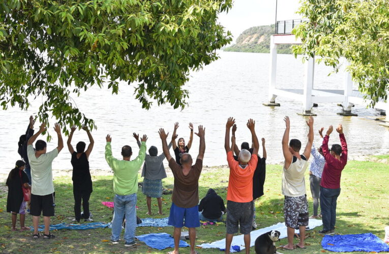 Prefeitura de Maricá realiza oficinas terapêuticas ao ar livre com usuários do CAPS III