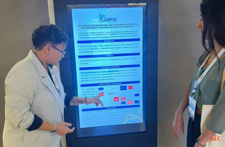 Hospital Che Guevara é destaque em congresso farmacêutico e reforça papel de referência em Maricá