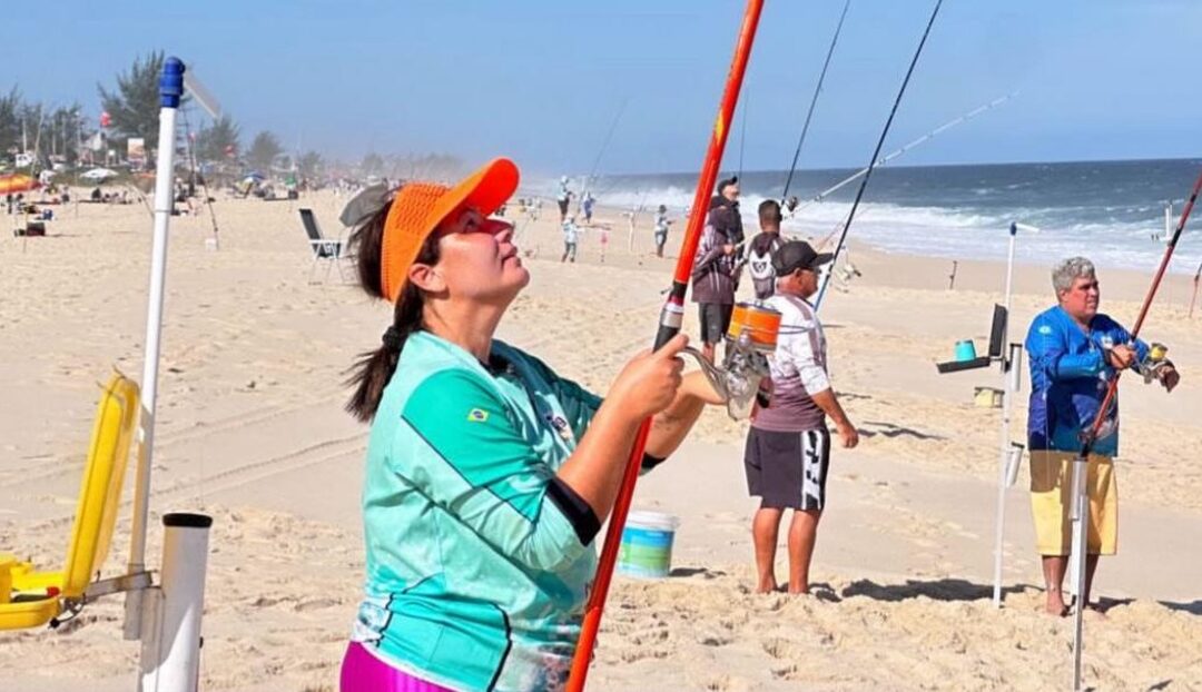 pesca esportiva, Itaipuaçu, Maricá, esporte, lazer, sustentabilidade, Secretaria de Pesca, Circuito de Pesca Esportiva, turismo, Jéssica Manilha