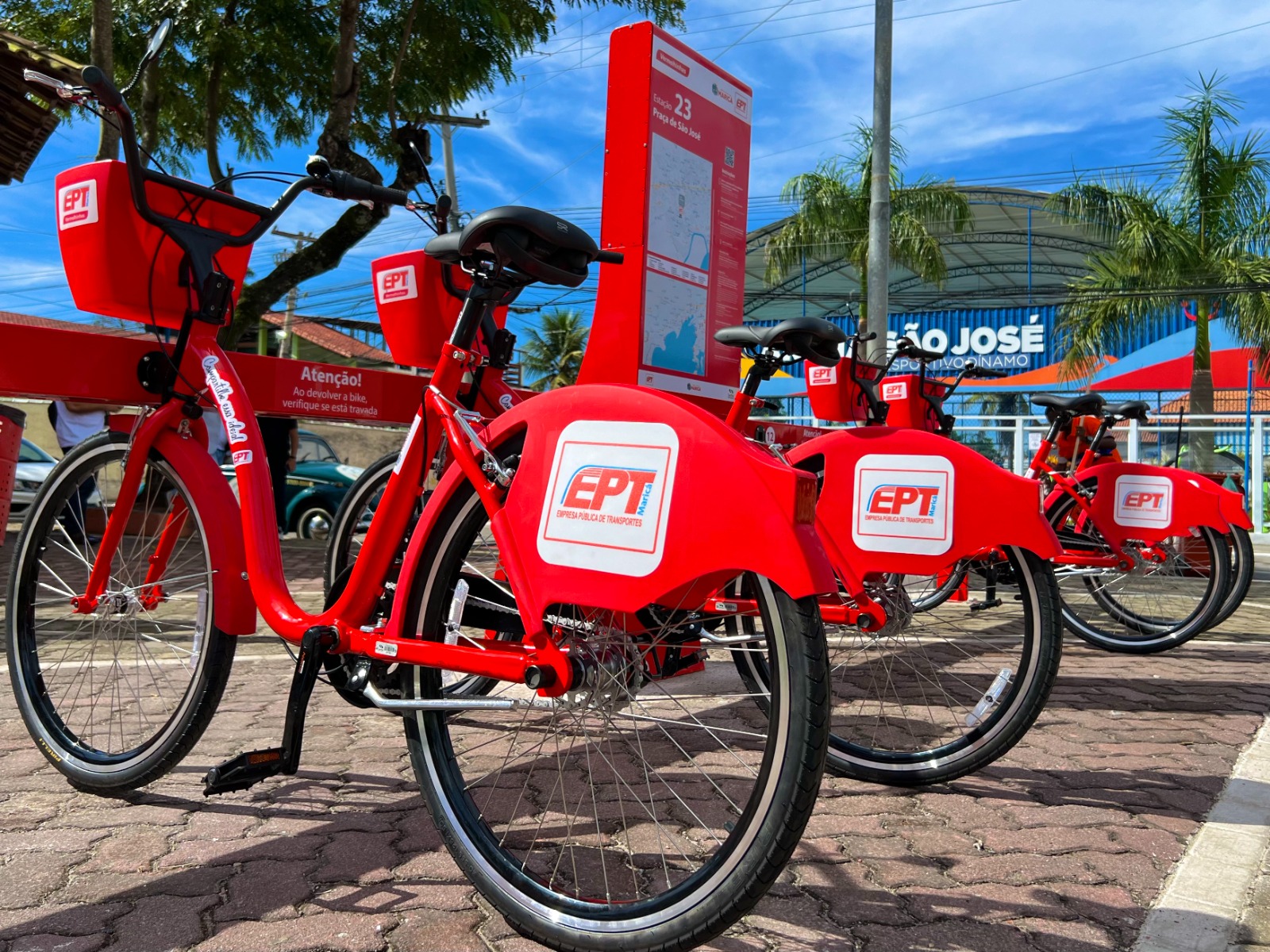 Maricá, EPT, Bicicleta, Mobilidade Urbana, COP30, Sustentabilidade, Vermelhinhas