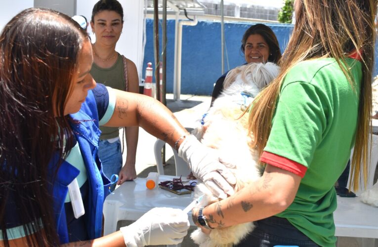 Maricá inicia vacinação contra raiva nas USF com atendimentos aos sábados