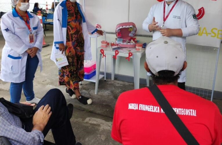 Dia D do Novembro Vermelho reforça prevenção ao câncer de boca em Maricá