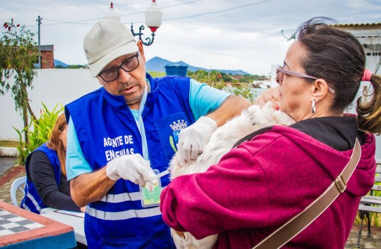 Maricá vacina mais de 11 mil animais na 1ª etapa da Campanha Antirrábica