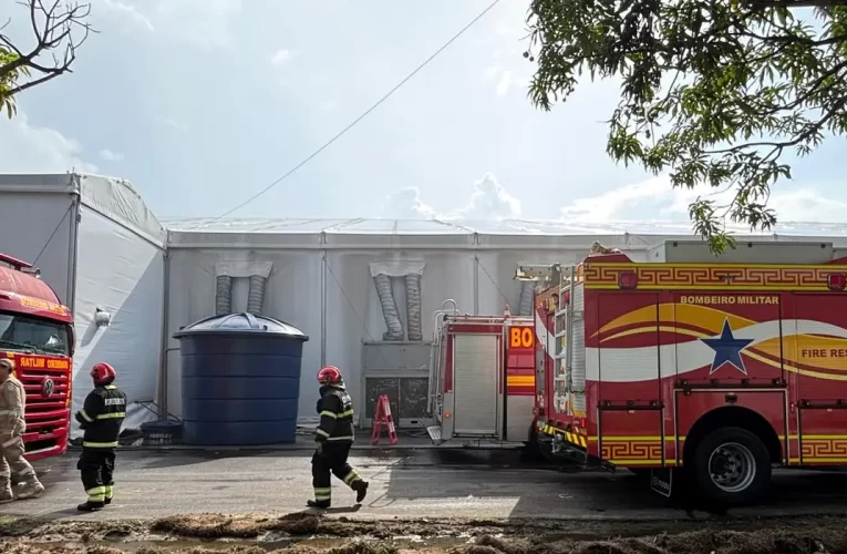 Zona Azul da COP30 segue fechada após incêndio