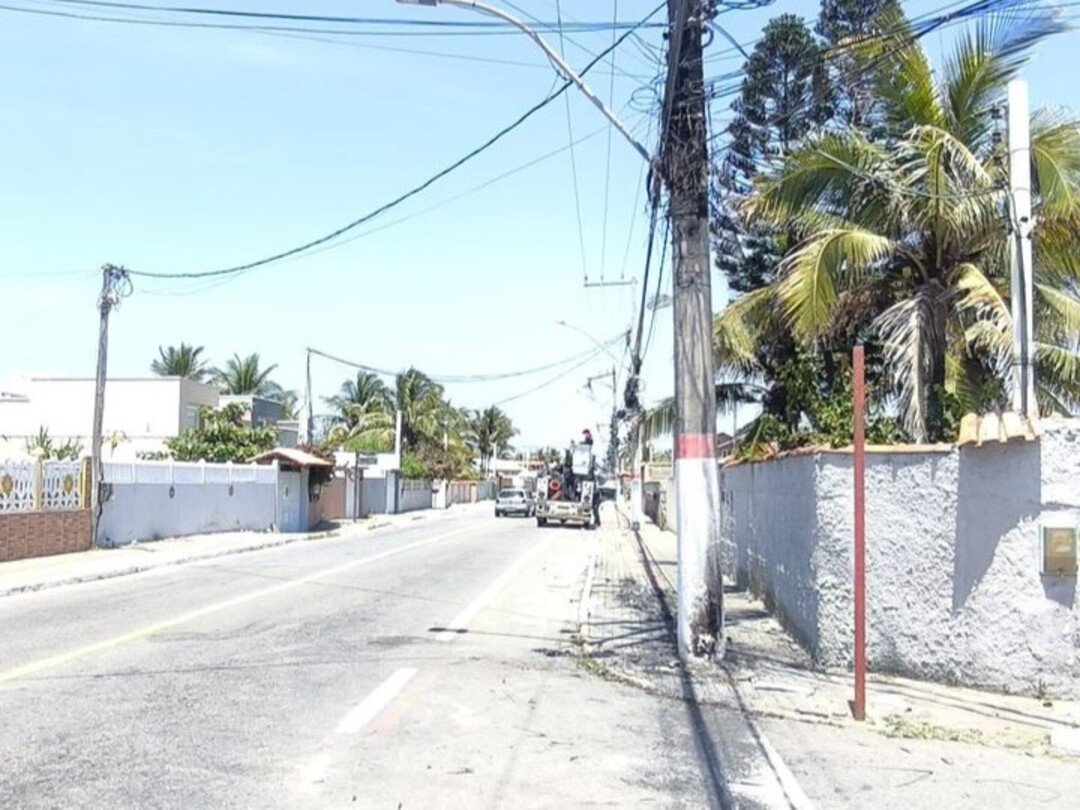 Maricá, Prefeitura de Maricá, Caça-Fios, limpeza urbana, fios e cabos, iluminação pública, segurança urbana, Cordeirinho, Ponta Negra