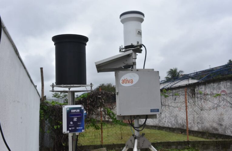Pluviômetro com tecnologia local reforça prevenção contra chuvas em Maricá