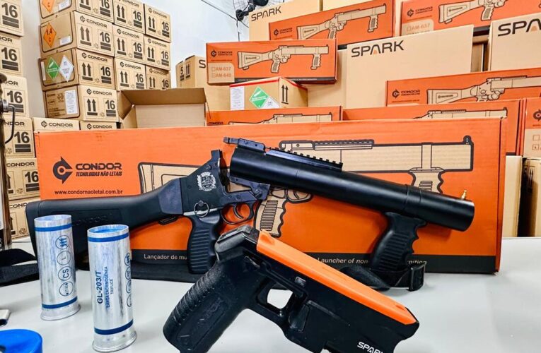 Maricá investe em segurança pública com novos equipamentos não letais para a Guarda Municipal