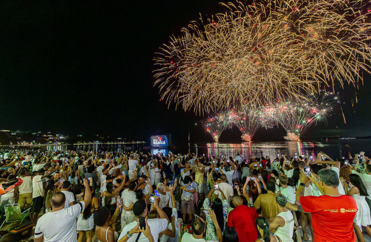 Réveillon de Maricá terá dez palcos e fogos mais silenciosos em sete pontos