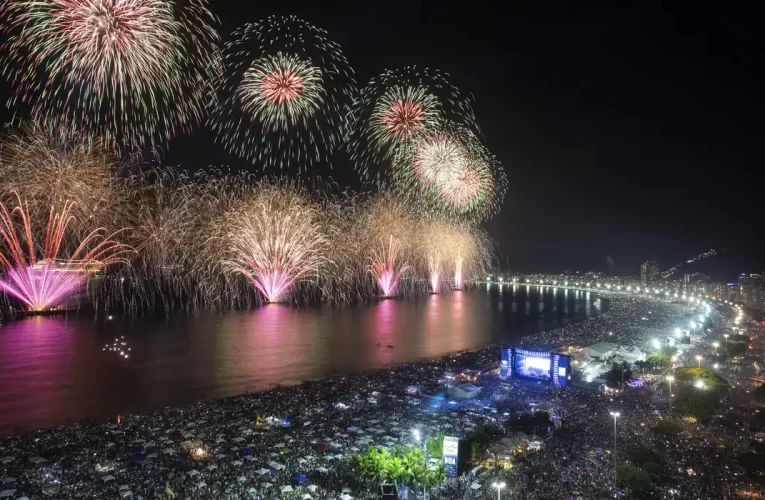 Guinness reconhece réveillon do Rio como o maior do mundo
