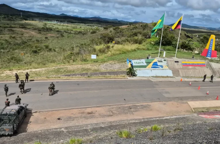 Força Nacional reforça fronteira do Brasil com a Venezuela