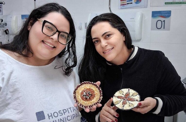 Prefeitura de Maricá leva oficina de artes a pacientes do Hospital Che Guevara