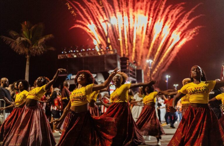 União de Maricá desfila na Sapucaí em busca do acesso ao Grupo Especial