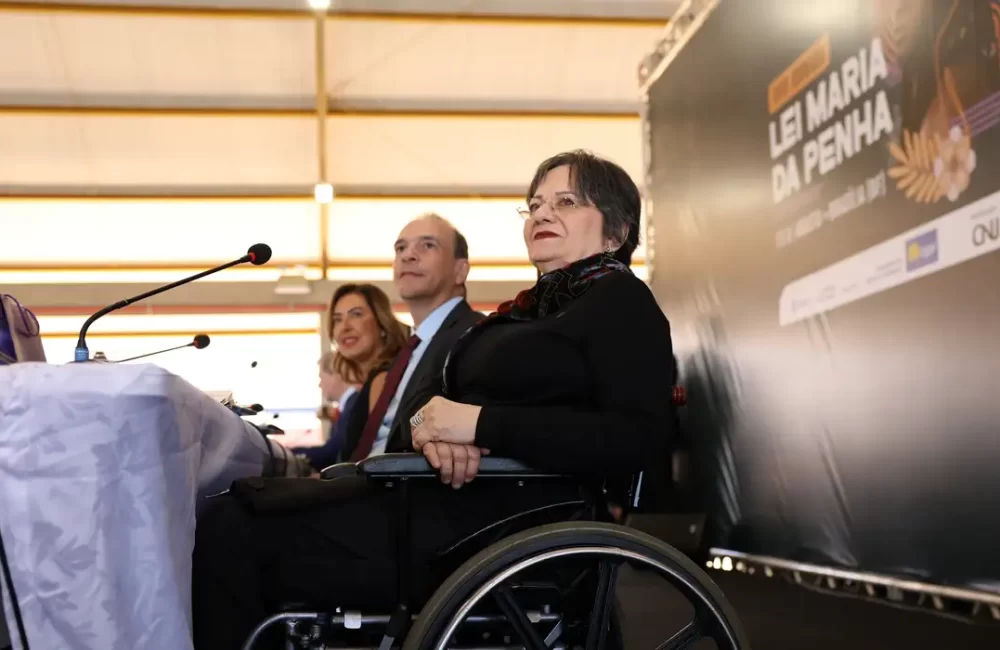 Maria da Penha, Lei Maria da Penha, violência doméstica, Justiça do Ceará, campanha de ódio, Brasil Paralelo, Marco Heredia, Alexandre Paiva, direitos das mulheres