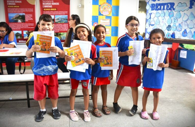 Maricá promove ação sobre uso consciente da água em escola
