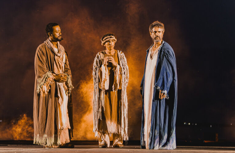 maricá, cultura, jesus de nazaré, teatro, espetáculo, prefeitura de maricá, eriberto leão, vanessa gerbelli, páscoa