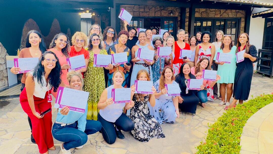 Maricá, protagonismo feminino, curso para mulheres, políticas públicas, feminismo, Ingrid Caldas, Casa Marielle Franco, direitos das mulheres, capacitação feminina