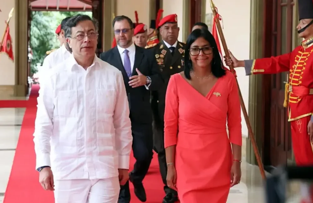 Venezuela, Colômbia, Gustavo Petro, Delcy Rodríguez, integração, energia, segurança