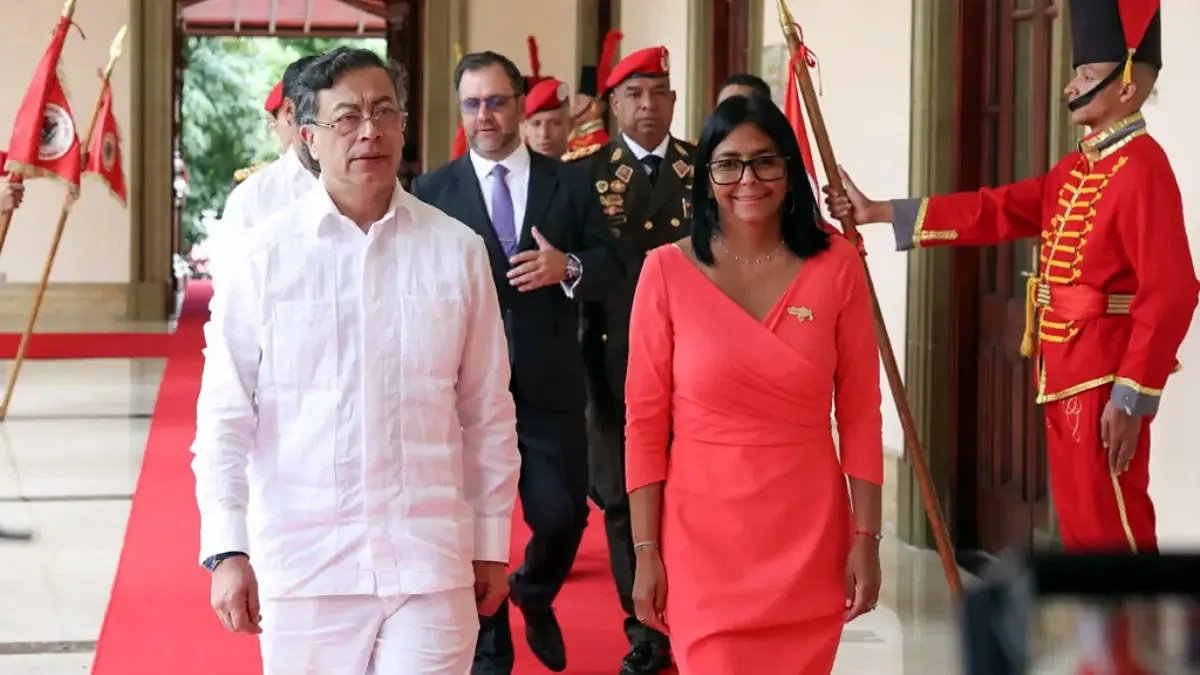 Venezuela, Colômbia, Gustavo Petro, Delcy Rodríguez, integração, energia, segurança