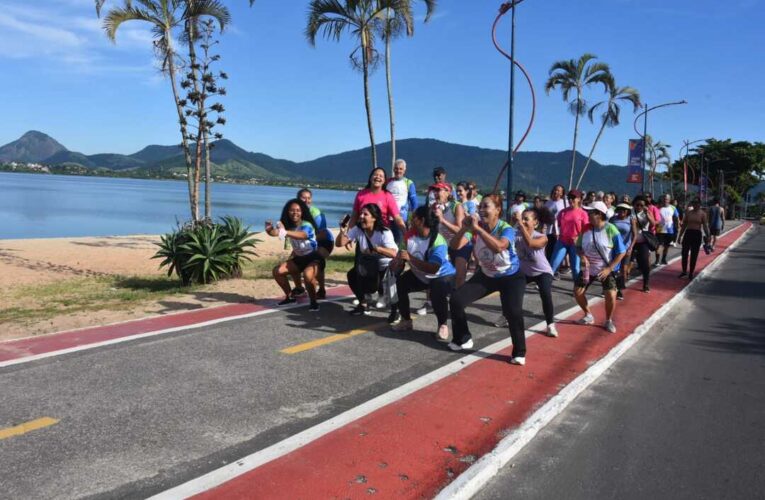 Maricá realiza caminhada na Semana da Qualidade de Vida