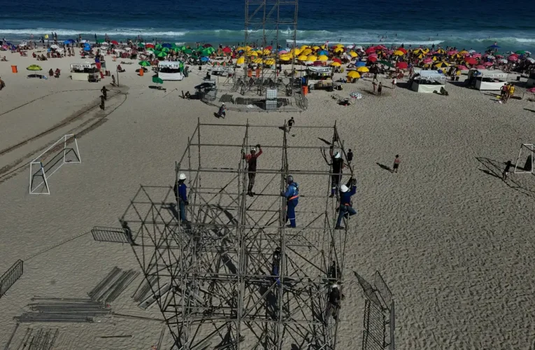 Show de Shakira no Rio terá esquema para 2 milhões em Copacabana