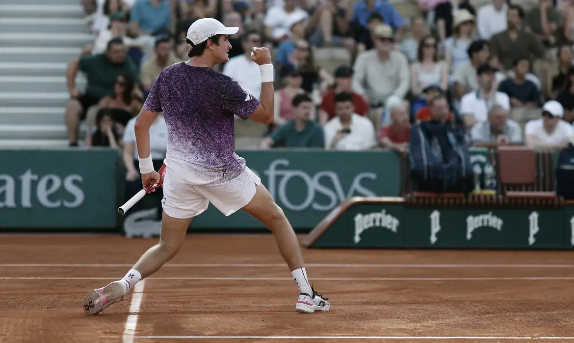 João Fonseca, Roland Garros, tênis brasileiro, Luka Pavlovic, Dino Prizmic, Grand Slam, esporte