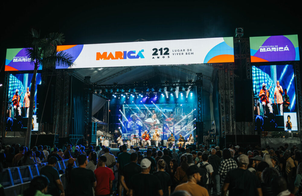 Maricá 212 anos, Moacyr Luz, Dudu Nobre, Beth Carvalho, União de Maricá, samba, Teresa Cristina, Paulinho da Viola, cultura, Maricá