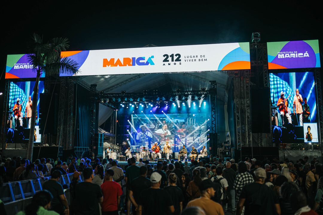 Maricá 212 anos, Moacyr Luz, Dudu Nobre, Beth Carvalho, União de Maricá, samba, Teresa Cristina, Paulinho da Viola, cultura, Maricá