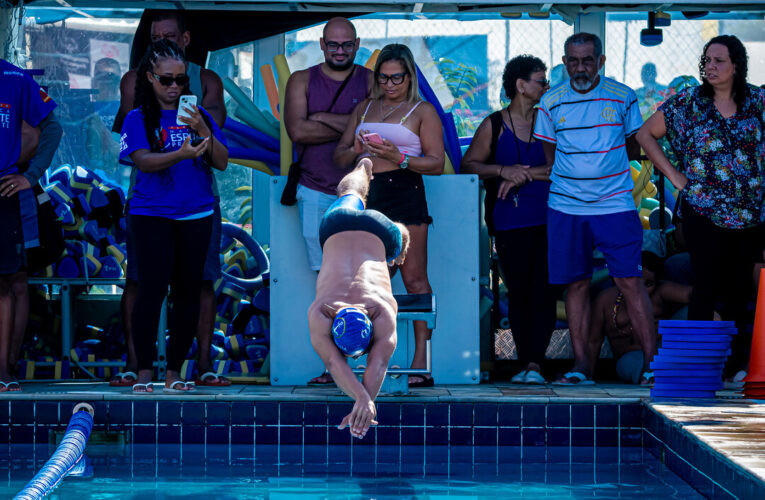 Maricá recebe seletiva de natação inclusiva da Special Olympics
