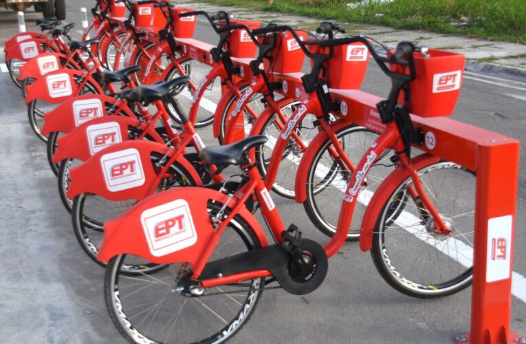 Maricá, Vermelhinhas, bicicletas compartilhadas, EPT, mobilidade urbana, Tarifa Zero, Itaipuaçu, Flamengo, Celso Haddad