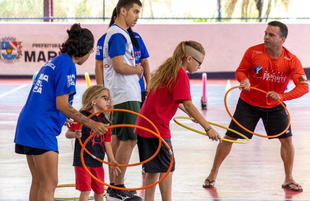 Maricá, esporte, Maricá Esporte Presente, inscrições esportivas, modalidades esportivas, esportes gratuitos, Secretaria de Esportes, Itaipuaçu, Itapeba, Mumbuca