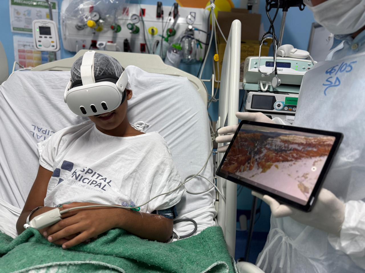 Maricá, Hospital Che Guevara, Saúde, Tecnologia, Realidade Virtual, Humanização