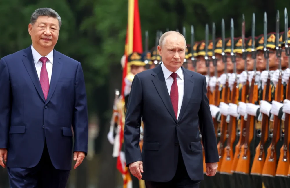 Xi Jinping, Vladimir Putin, China, Rússia, relações internacionais, Brics, ONU, fascismo, Pequim, Donald Trump, geopolítica, economia global