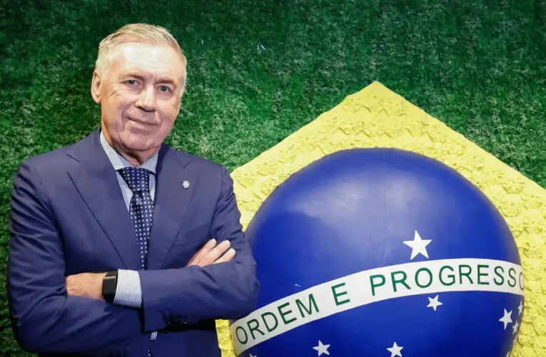 CBF renova contrato de Carlo Ancelotti até a Copa do Mundo de 2030
