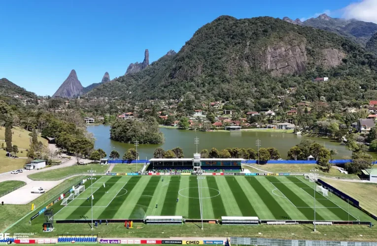 Seleção Brasileira inicia preparação para a Copa na Granja Comary