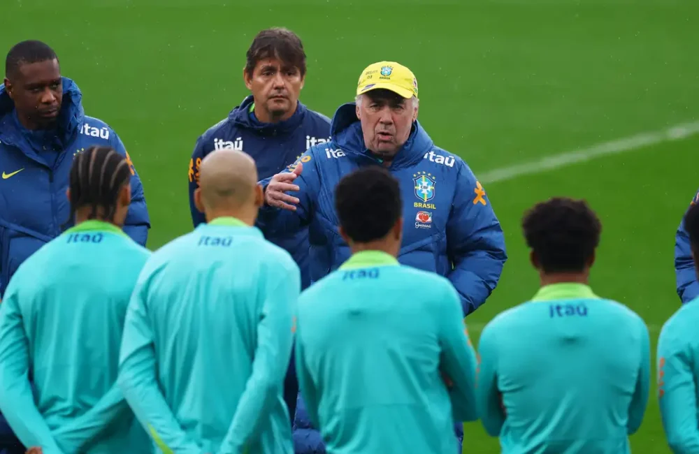 Seleção Brasileira, Carlo Ancelotti, Neymar, Endrick, Casemiro, João Pedro, Copa do Mundo 2026, futebol, convocação