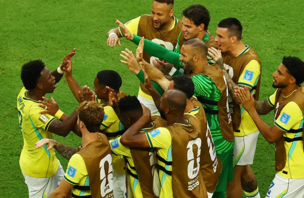 Brasil vence a Escócia, Brasil, Escócia, Copa do Mundo 2026, Seleção Brasileira, Vinícius Júnior, Neymar, Carlo Ancelotti, Matheus Cunha, futebol