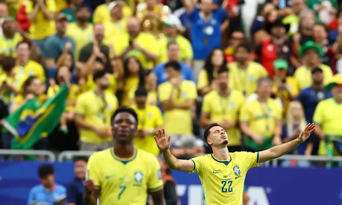 Brasil, Seleção Brasileira, Copa do Mundo 2026, Japão, Gabriel Martinelli, Carlo Ancelotti, Casemiro, Vinícius Júnior, Houston, futebol