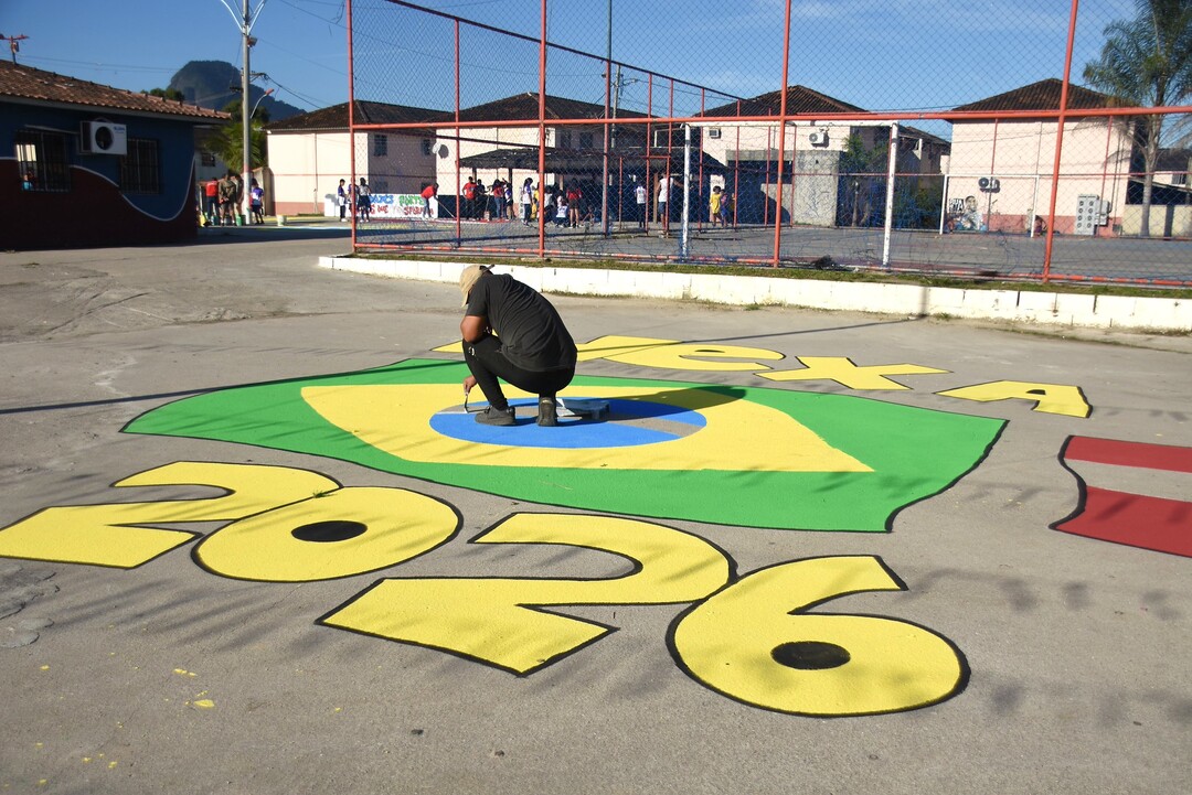 Maricá, Itaipuaçu, arte urbana, Copa do Mundo 2026, Minha Casa Minha Vida, cultura urbana, comunidade, Direitos Humanos, Brunna Tavares, Cultura de Direitos