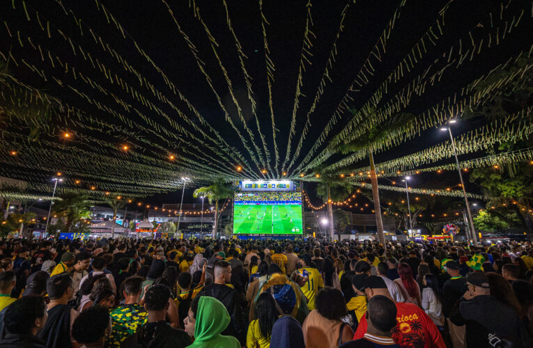 Maricá transmite Brasil x Escócia com telões e shows