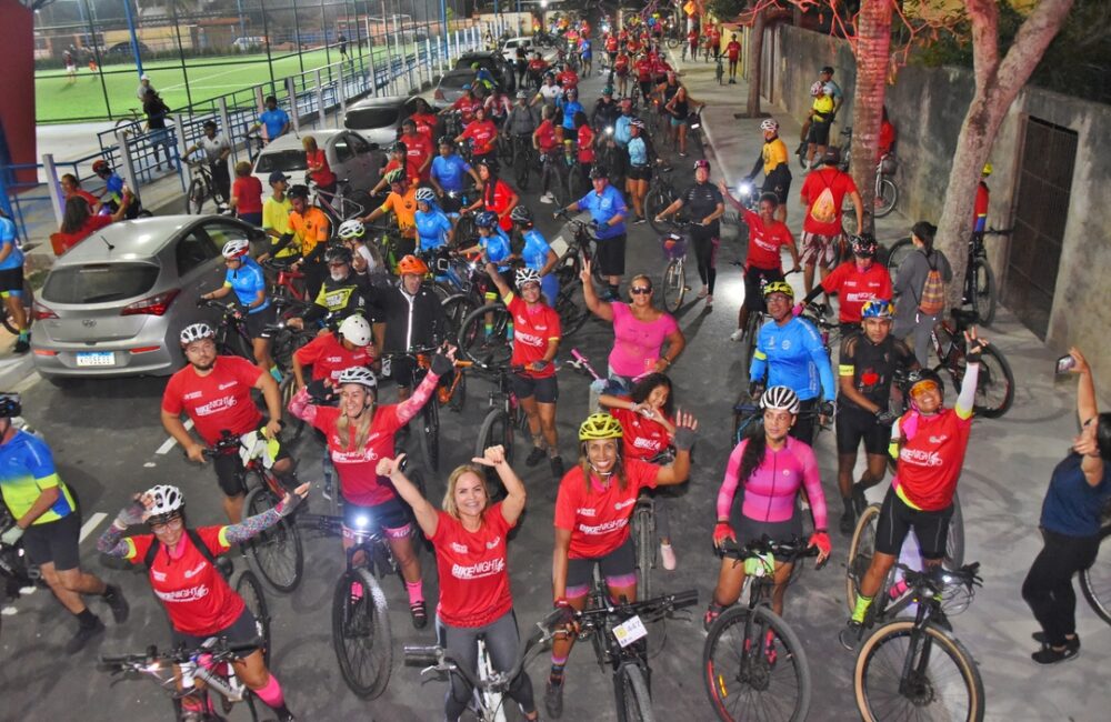 Bike Night, Itaipuaçu, Maricá, Ciclismo, Secretaria de Esportes, Passeio Ciclístico, Esporte, Lazer, Arena Itaipuaçu, Eventos