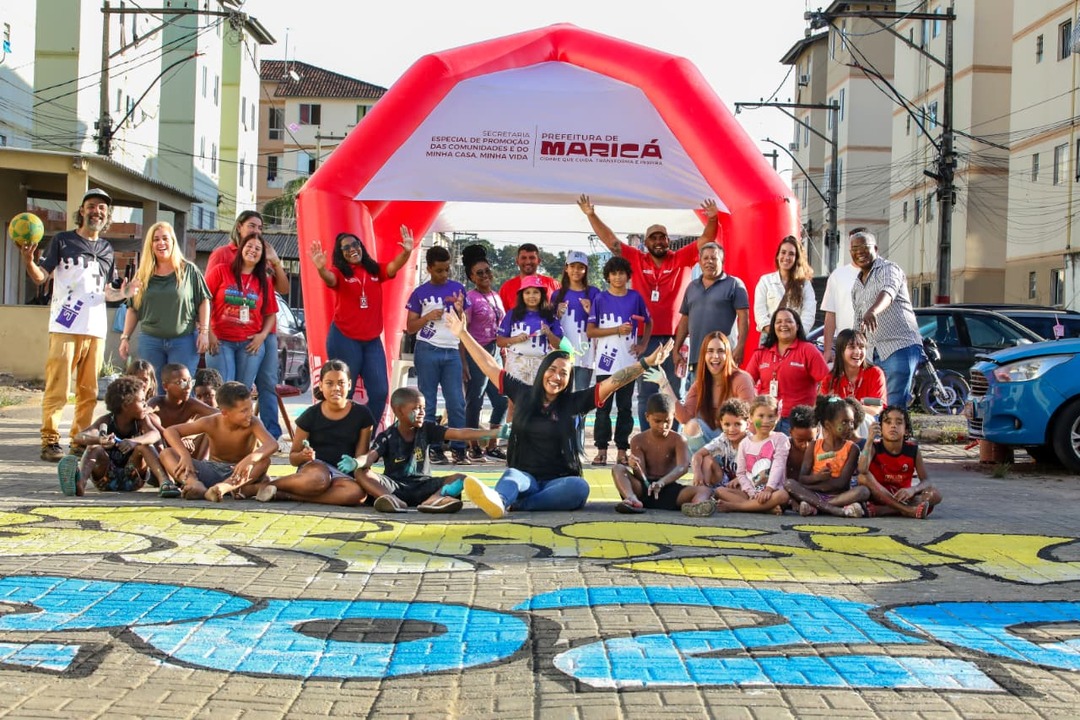Maricá, Copa do Mundo, Pinturas de Rua, Inoã, Minha Casa Minha Vida, Cultura de Direitos, Comunidades, Crianças, Juventude, Direitos Humanos