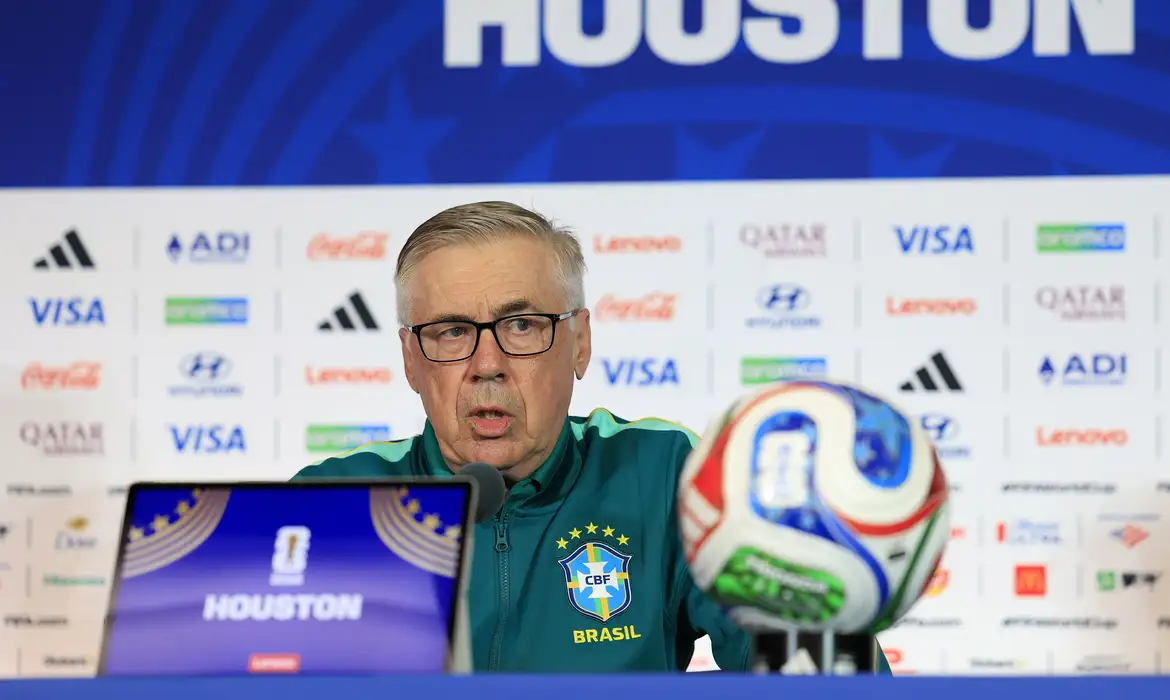 Ancelotti, Brasil x Japão, Seleção Brasileira, Copa do Mundo 2026, Neymar, Matheus Cunha, Vinícius Júnior, Carlo Ancelotti, futebol, oitavas de final
