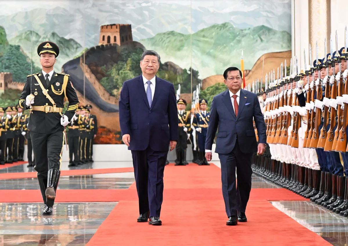 Myanmar, China, Min Aung Hlaing, Xi Jinping, Nova Rota da Seda, Corredor Econômico China Myanmar, Pequim, investimentos, infraestrutura, geopolítica