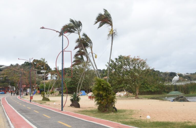 Maricá alerta para ventos fortes de até 70 km/h nesta sexta