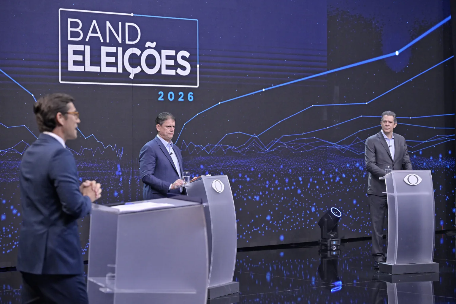 Tarcísio de Freitas, Jair Bolsonaro, Fernando Haddad, São Paulo, eleições 2026, debate eleitoral, Bolsonaro, política, governo de São Paulo, M1NewsTV, M1NewsMaricáNoticias