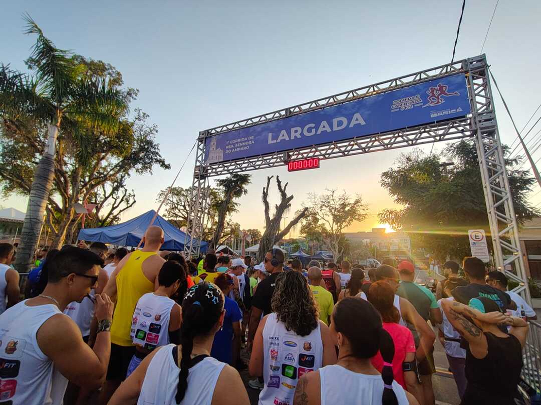 Maricá, Corrida da Padroeira, Nossa Senhora do Amparo, esporte, corrida, caminhada, eventos em Maricá, Prefeitura de Maricá, Sérgio Luis, M1newsTV, M1NewsMaricáNoticias