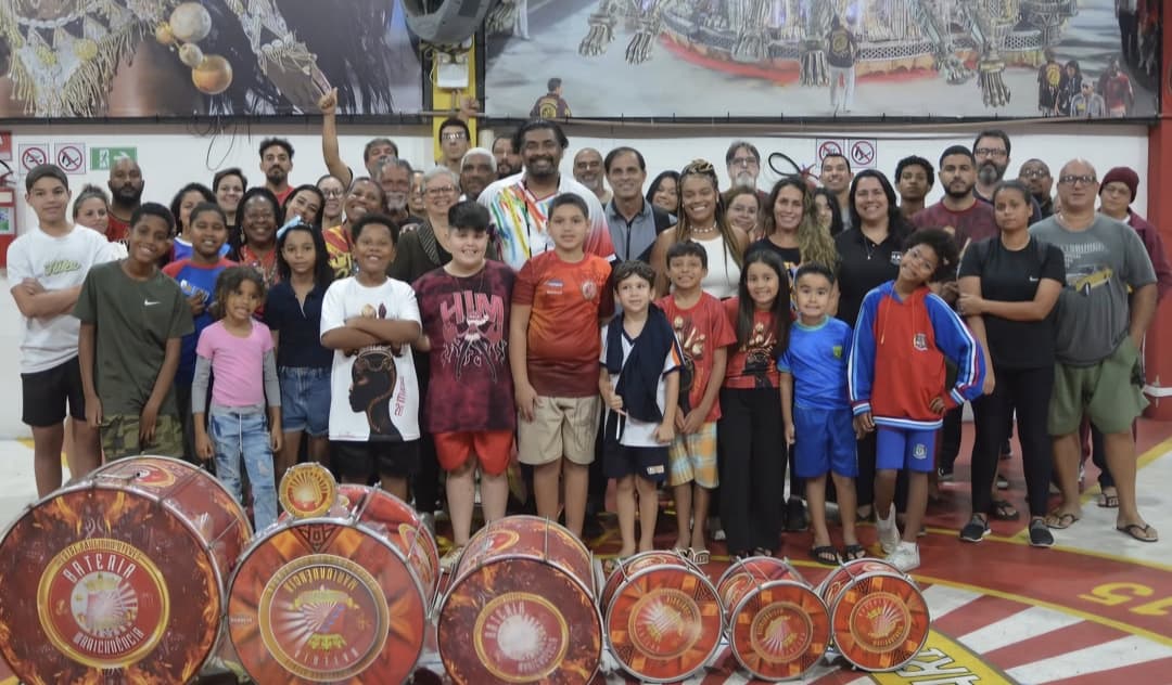União de Maricá, oficinas União de Maricá, escola de samba, carnaval, carnaval 2027, percussão, ballet, mestre-sala, porta-bandeira, cultura, Maricá, Prefeitura de Maricá, M1newsTV, M1NewsMaricáNoticias